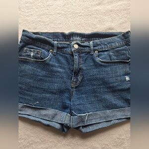 Aeropostale Women's Dark Blue Jean Shorts